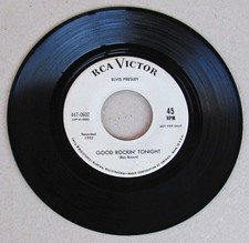 Elvis Presley Good Rockin' Tonight / I Don't Care If Sun Don't Shine Promo w/ PS picture