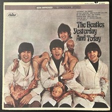 BEATLES BUTCHER COVER 3RD STATE STEREO RARE PRO PEEL W/REMOVED TRUNK SLICK GREAT picture