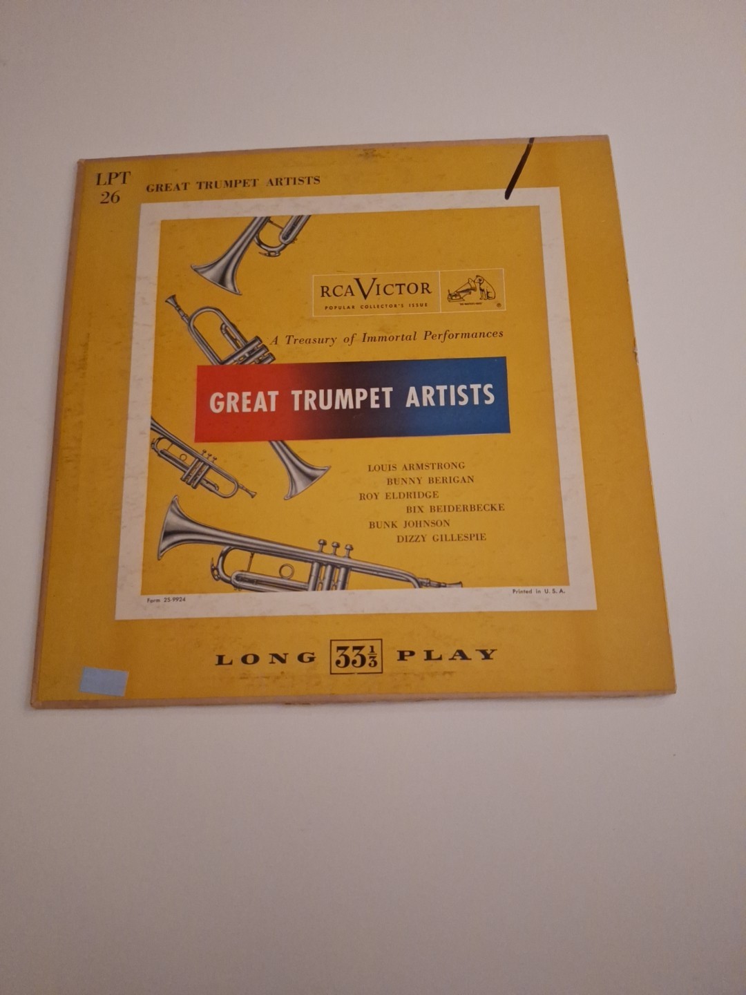 RARE Great Trumpet Artists RCA Victor LPT26 10