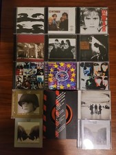 U2 Lot of 14 CDs 2 DVDs 1 Book 2 Concert Programs picture