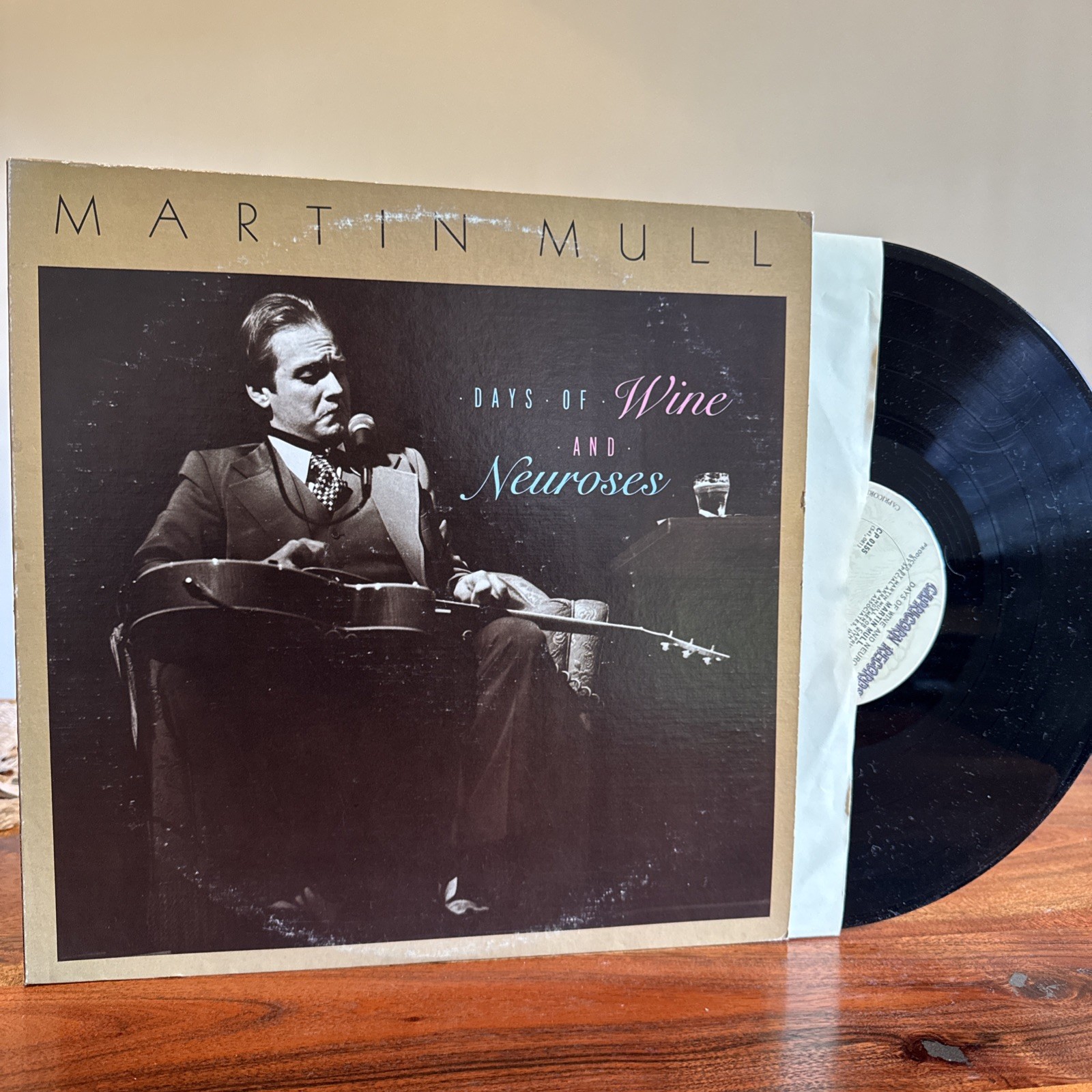Martin Mull Days of Wine and Neuroses LP 1975 Capricorn CP 0155 Comedy Vinyl