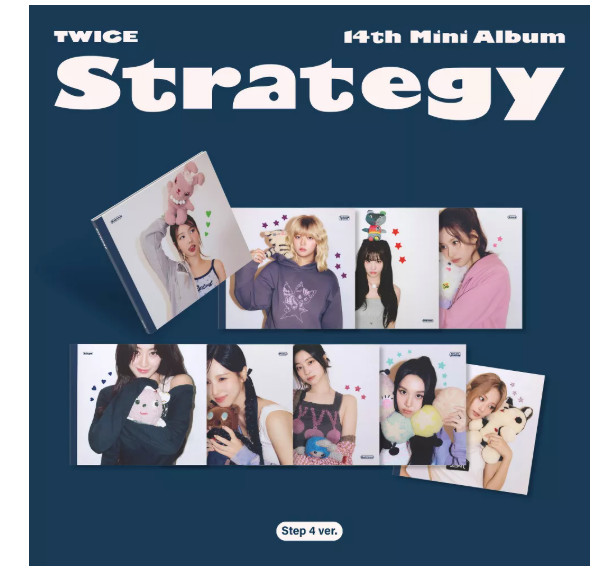 TWICE - STRATEGY (Step 4 Ver, Random) (CD) - NEW SEALED 