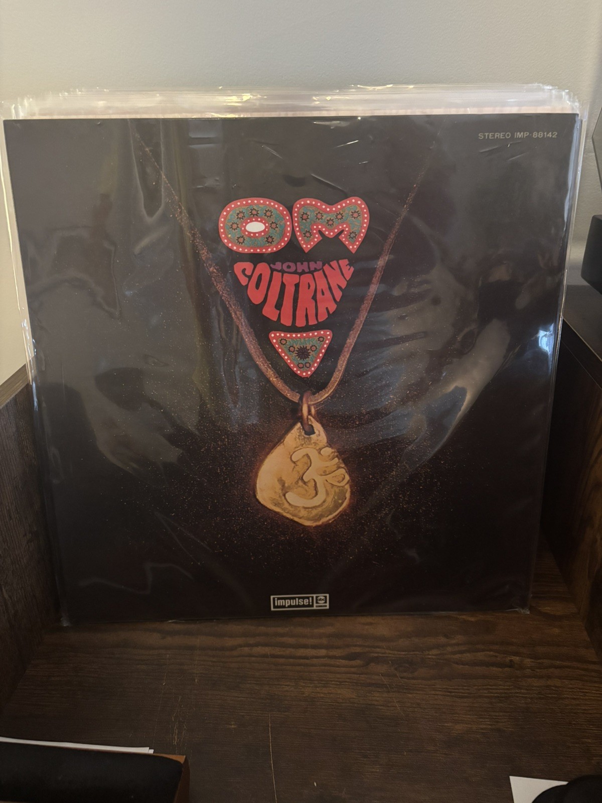 John Coltrane Om Gatefold + Insert Japan Impulse Vinyl LP