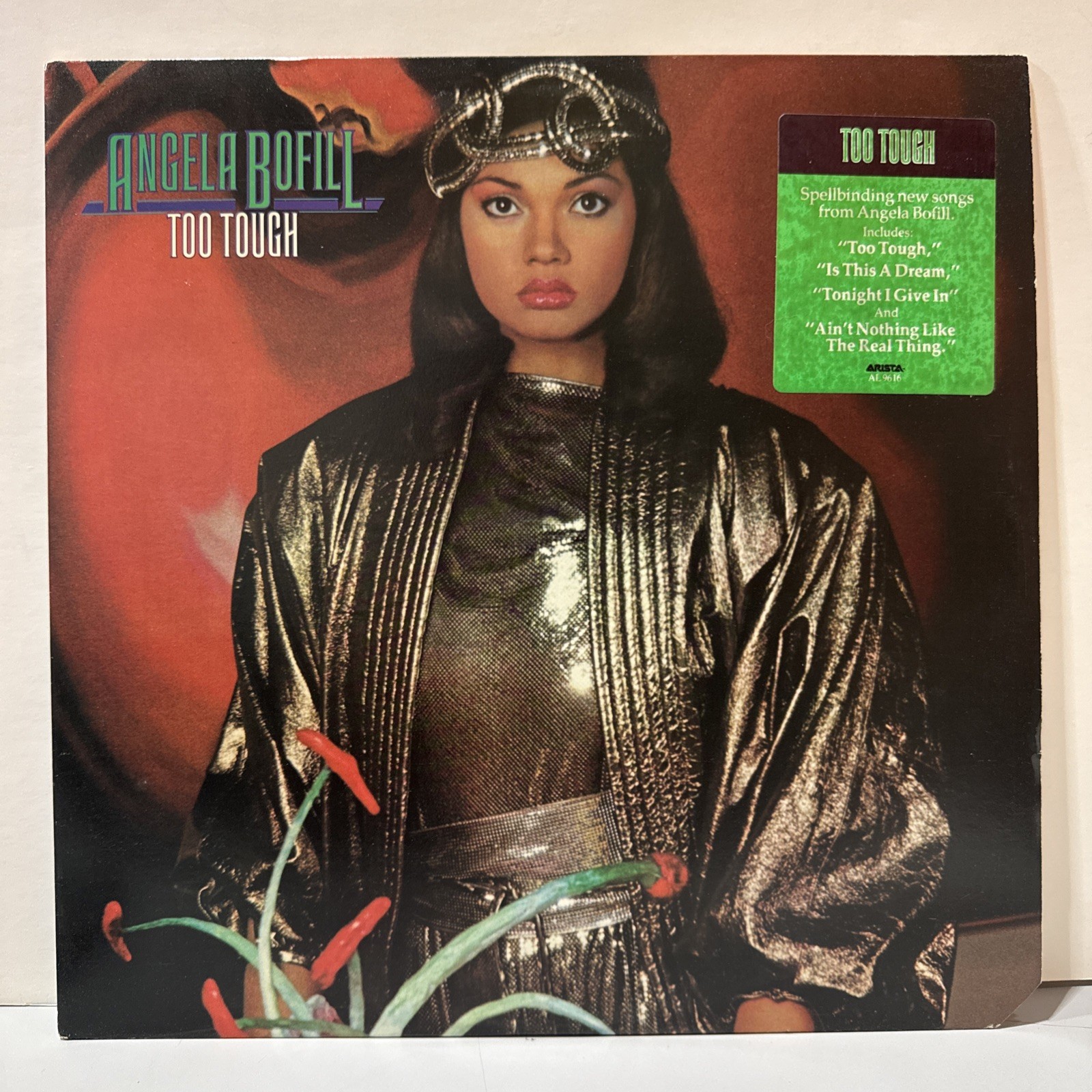 Vintage Angela Bofill Too Tough Vinyl LP Album 1983 EX/VG