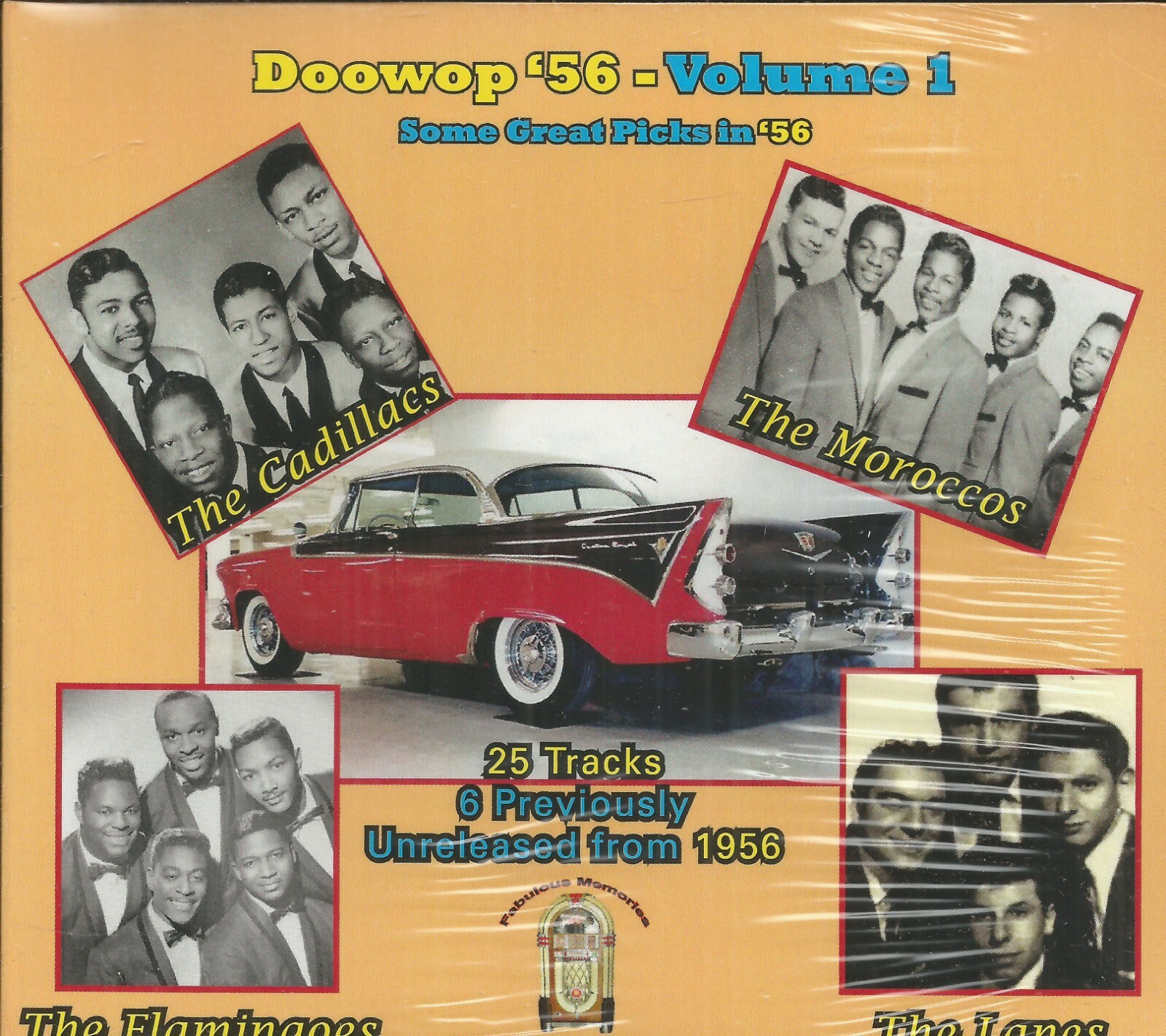 DOO WOP CD - 1956 - VOL 1   BRAND NEW   MLPS PACKAGING