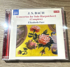 Naxos Bach: Concertos for Solo Harpsichord (Complete) Farr 2CD 2009 picture