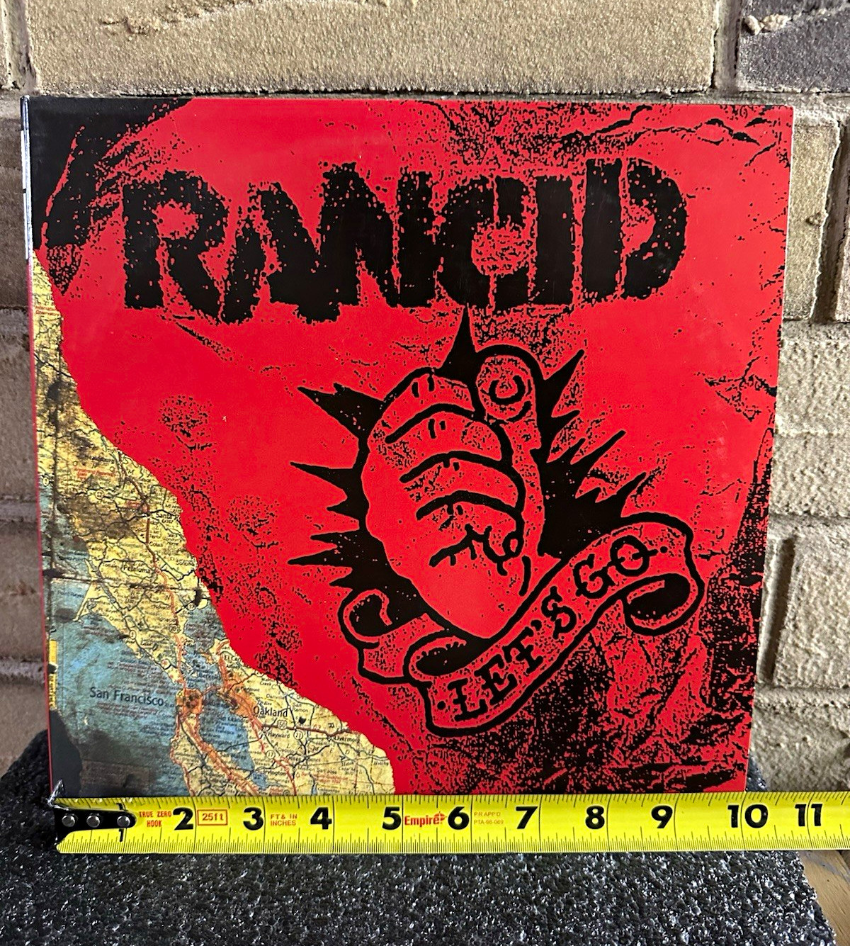 Rancid Let's Go 1994 LP 12