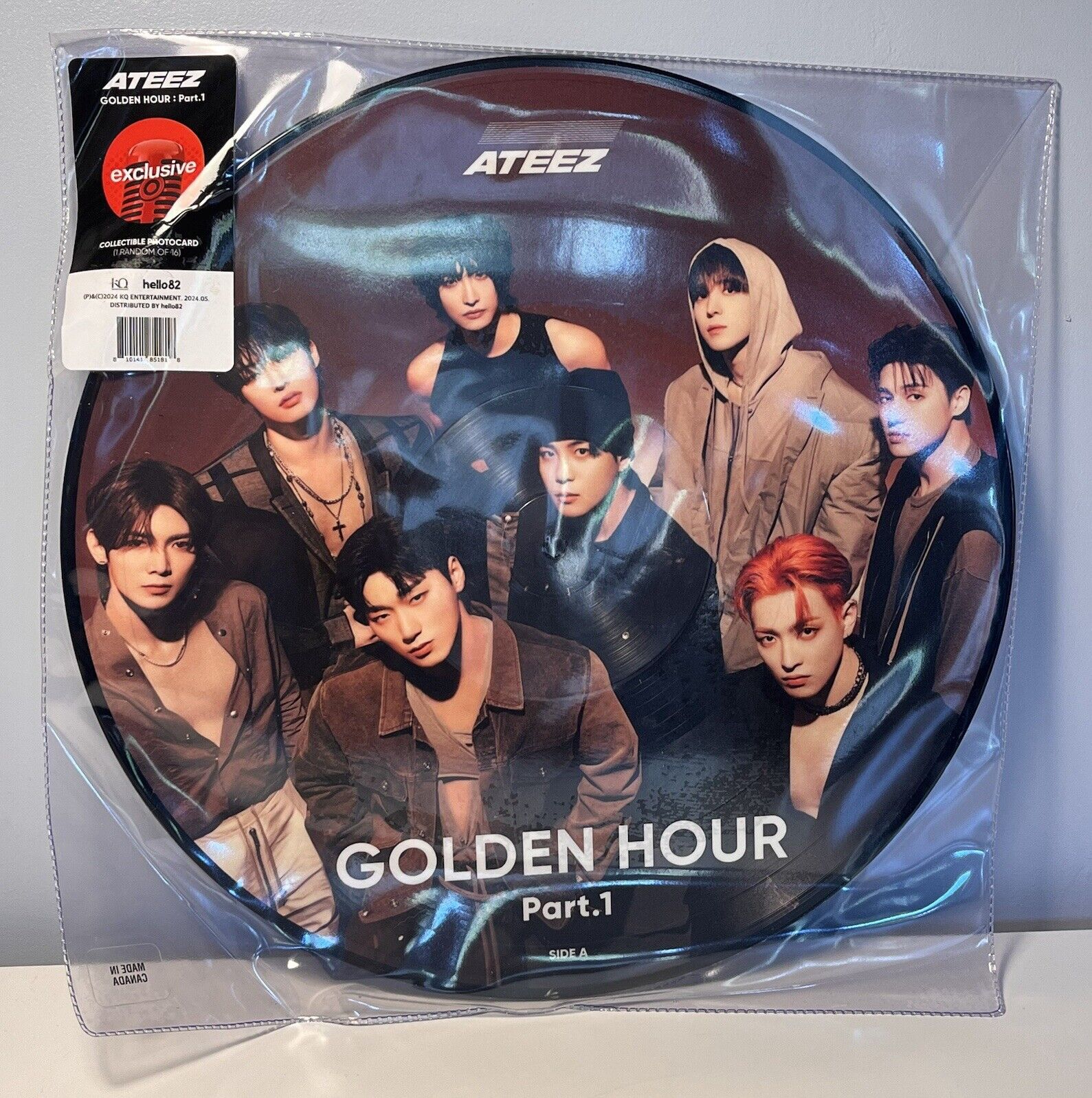NEW ATEEZ Golden Hour Target Limited Exclusive KPOP Vinyl - FAST, 