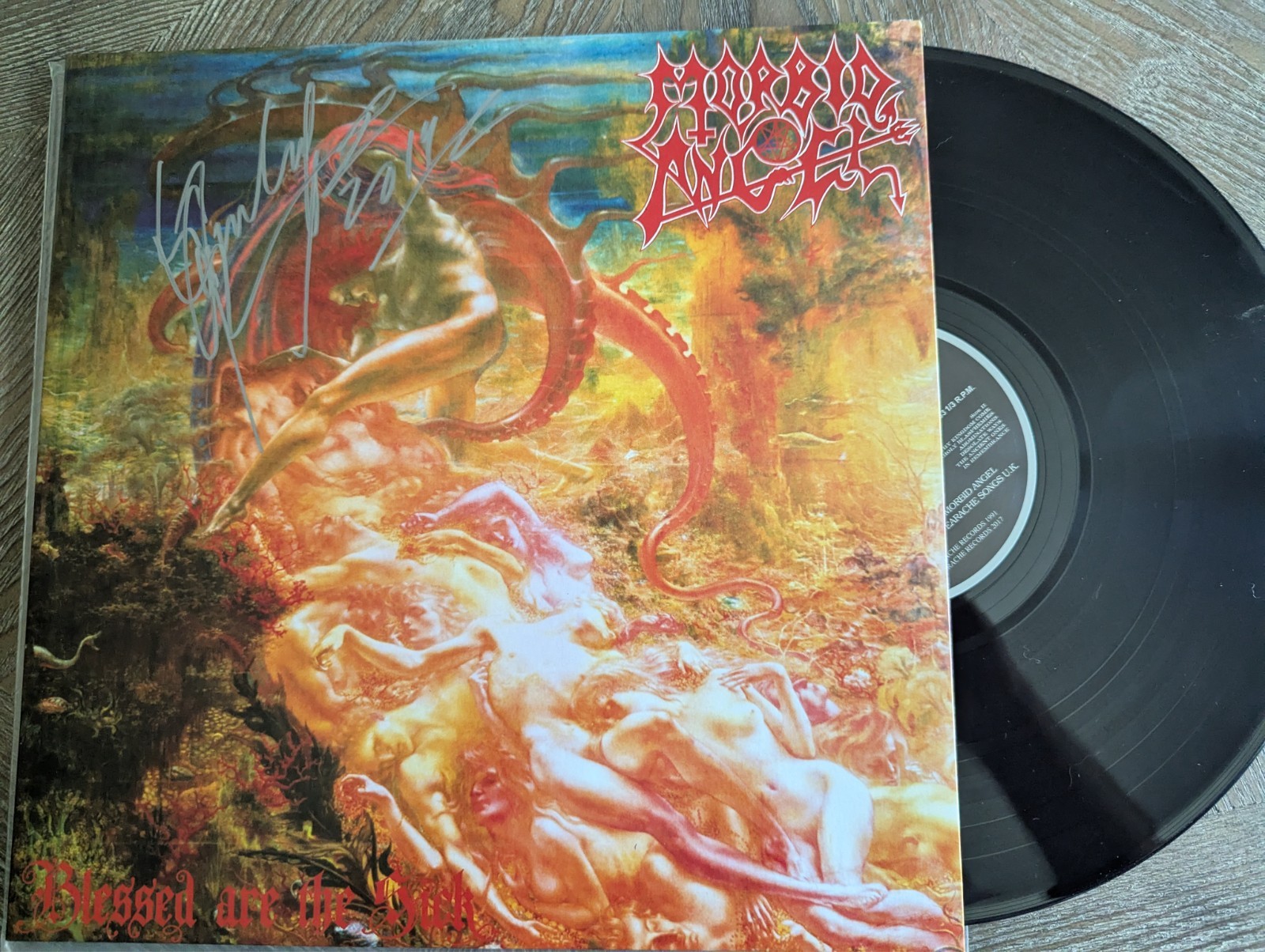 Morbid Angel - Blessed Are The Sick, LP, ALbum, RE, RM, Gatefold 2017 Black