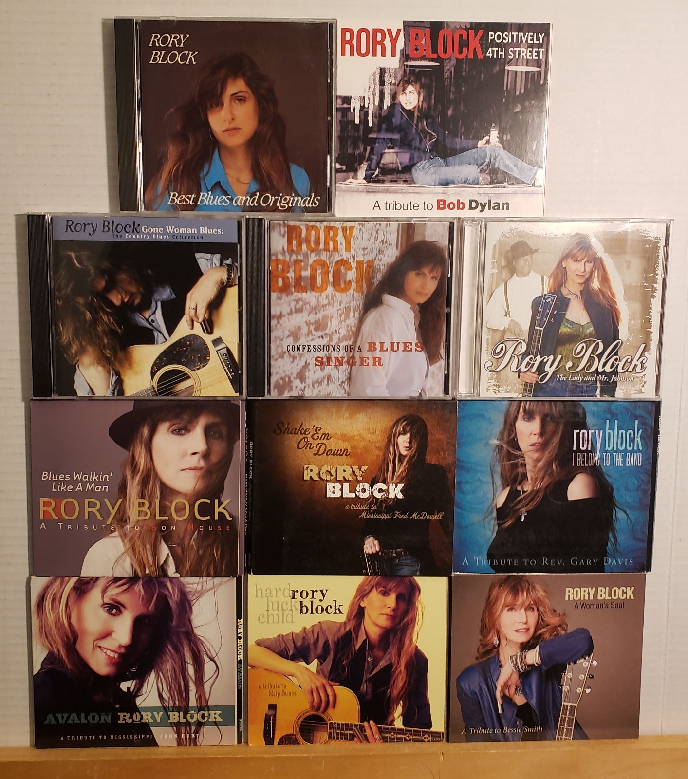 Rory Block CD collection, 11 different titles, , great addition