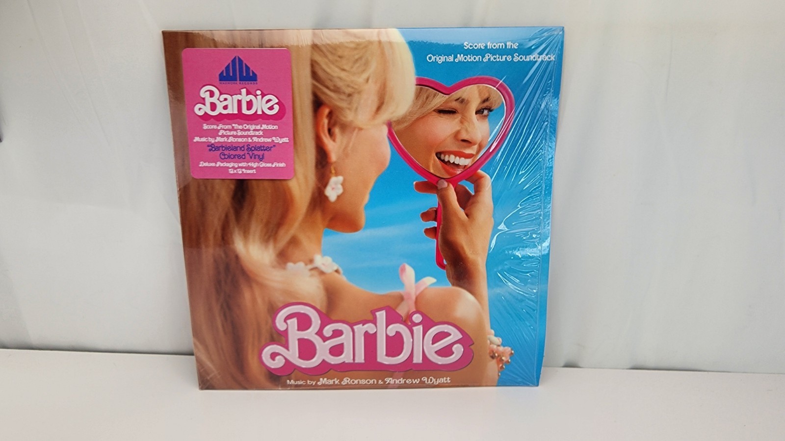 Barbie The Movie Soundtrack Vinyl Barbieland Splatter Waxwork LP RARE