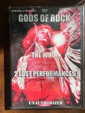 Gods of Rock: The Who - Two Lost Performances - Brand New in Plastic Wrap picture