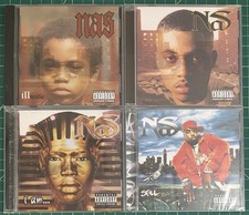 Nas 4 CD Lot Illmatic - It Was Written, I Am & Stillmatic Factory Sealed  picture