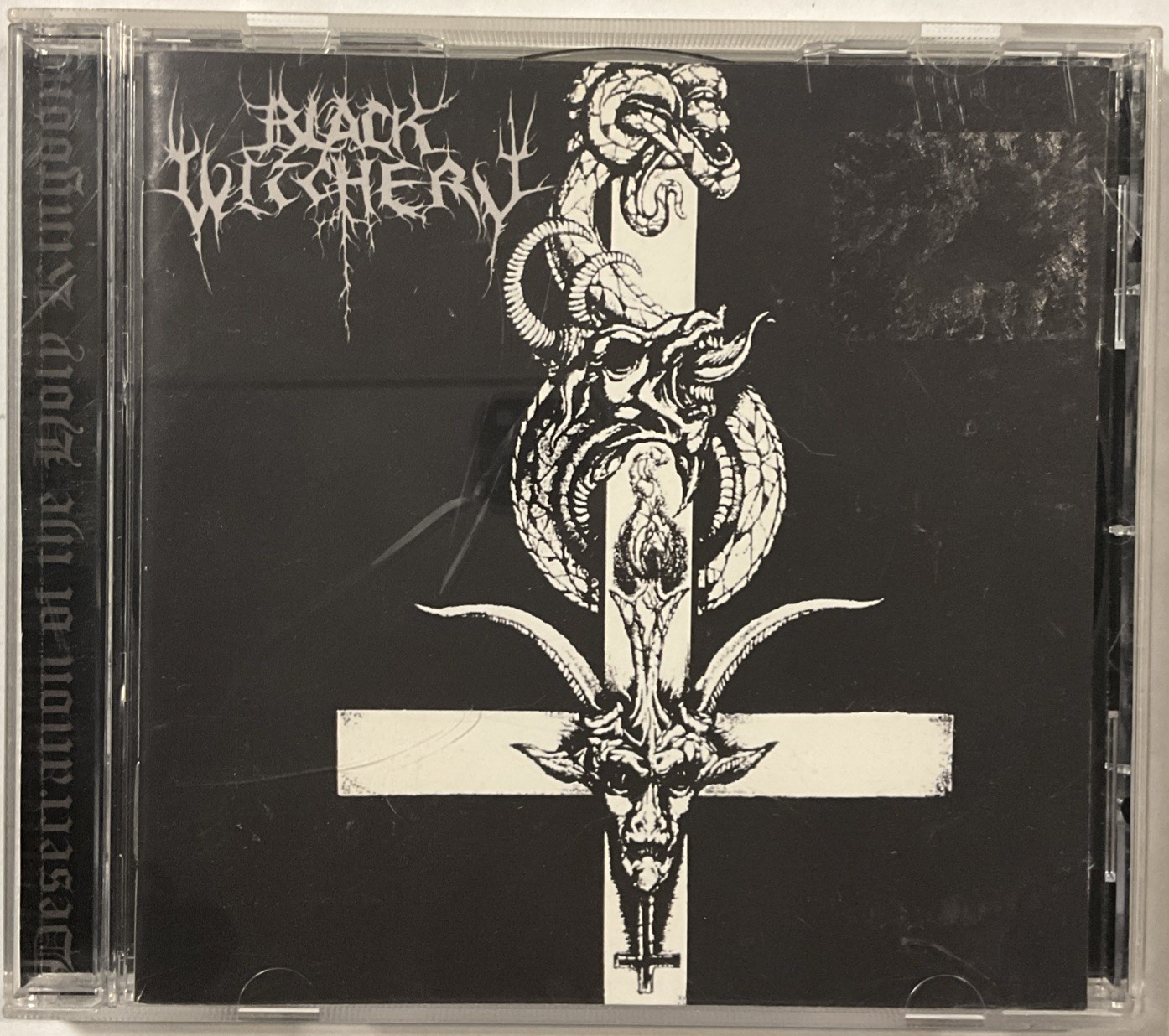 Black Witchery - Desecration Of The Holy Kingdom CD 2001 Full Moon Productions