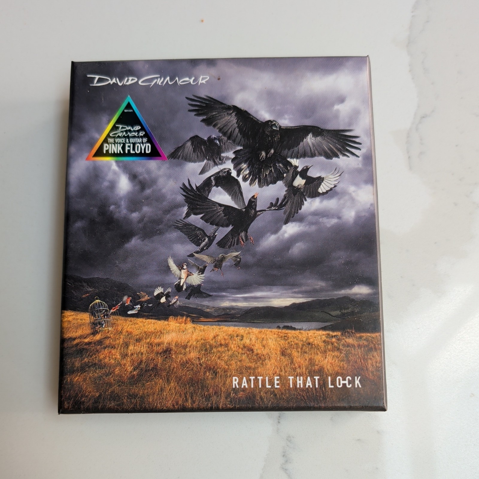David Gilmour. Rattle That Lock. Deluxe 2 Disc Set. CD,Blu Ray,Book Etc