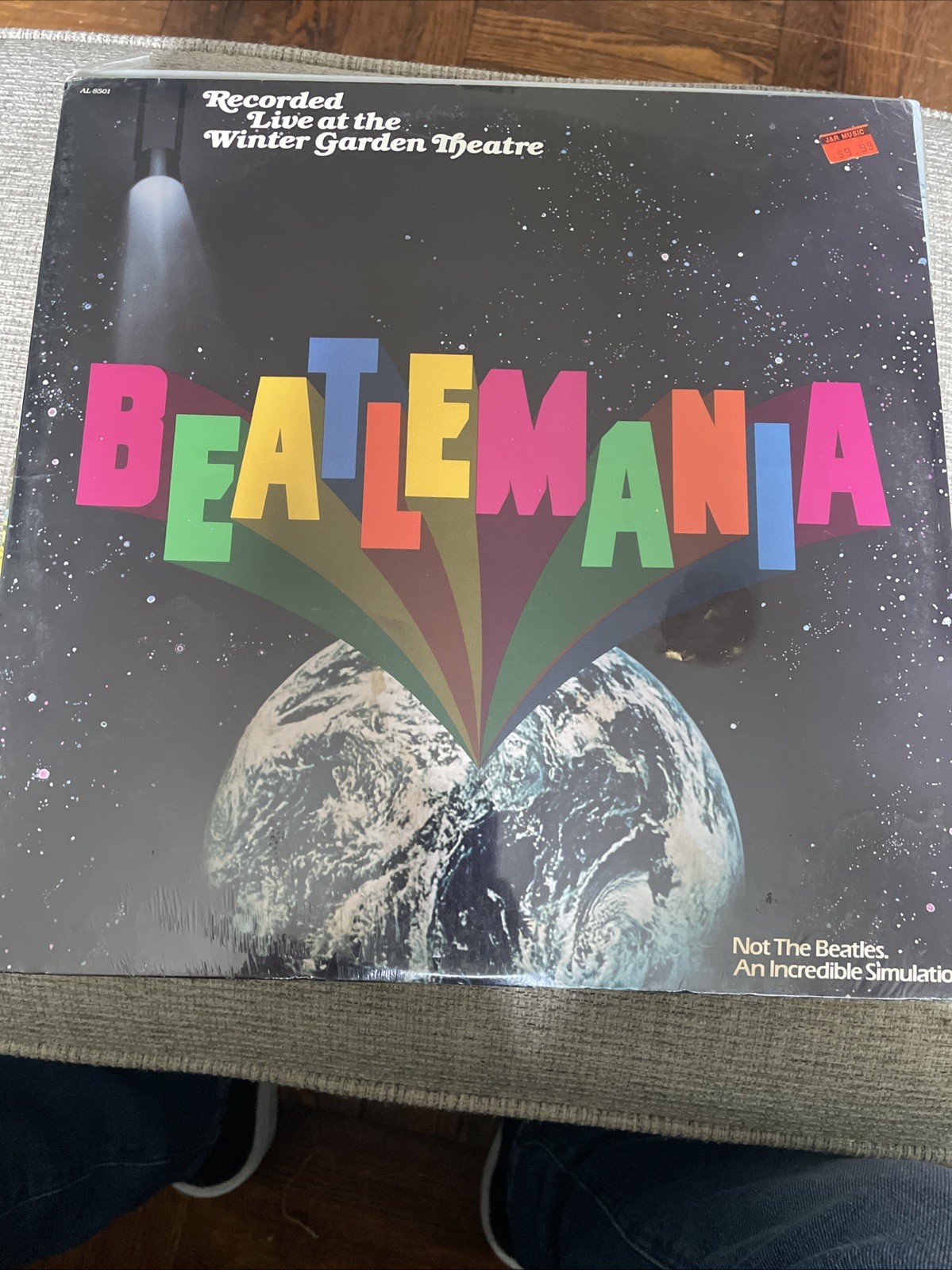 BEATLEMANIA Live At The Winter Garden VG+/EX Vinyl 2LPs ARISTA AL 8501 1978