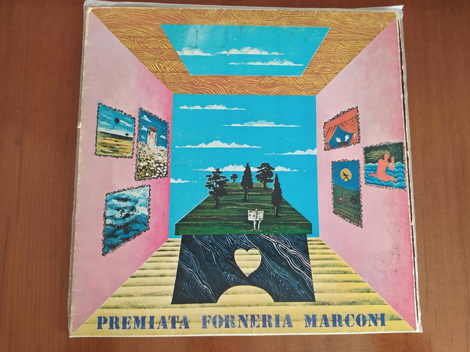 PFM Per Un Amico LP 1972 Prima Stampa CAMPI GRAFICA 11/72 DZSLN 55155 VG/vG+