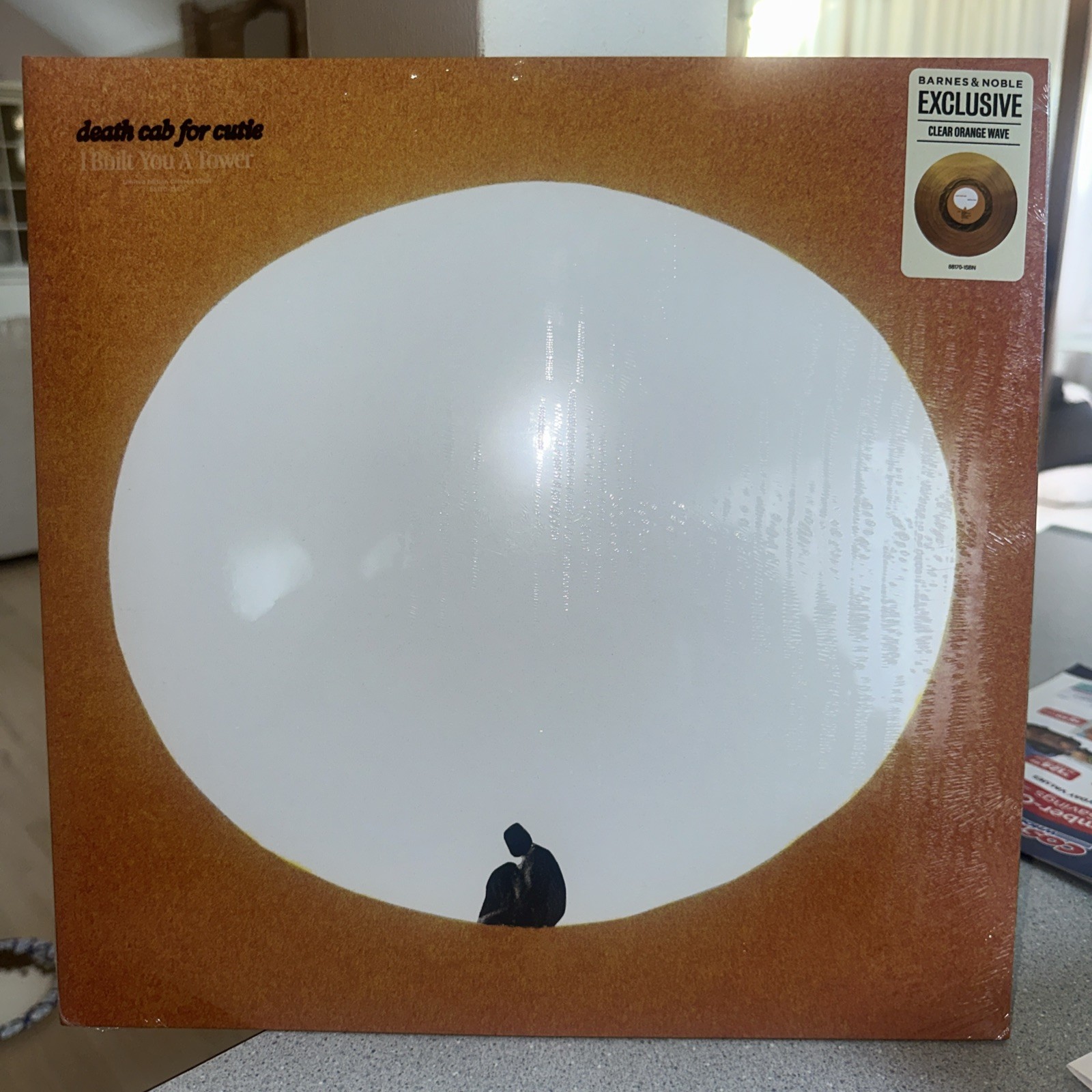 Death Cab For Cutie I Built You A Tower Exclusive Clear Orange Wave Vinyl New 
