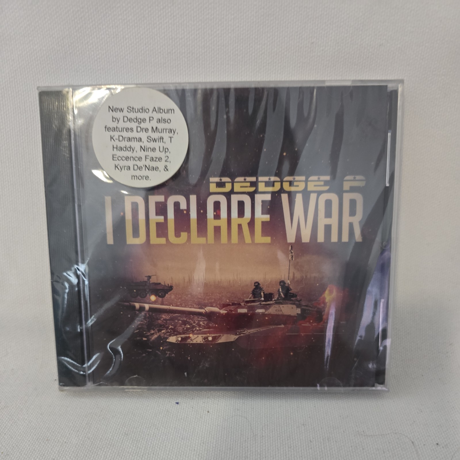 DEDGE P - I Declare War - CD - **BRAND NEW/STILL SEALED** *(J)