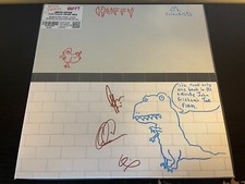 We Are Scientists Huffy Signed Custom Doodled Colored Vinyl LP (Avian/Dinosaur) picture