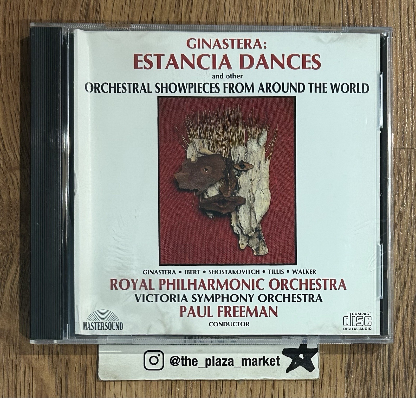 Ginastera Estancia Dances and other Orchestral Showpieces From Around World CD