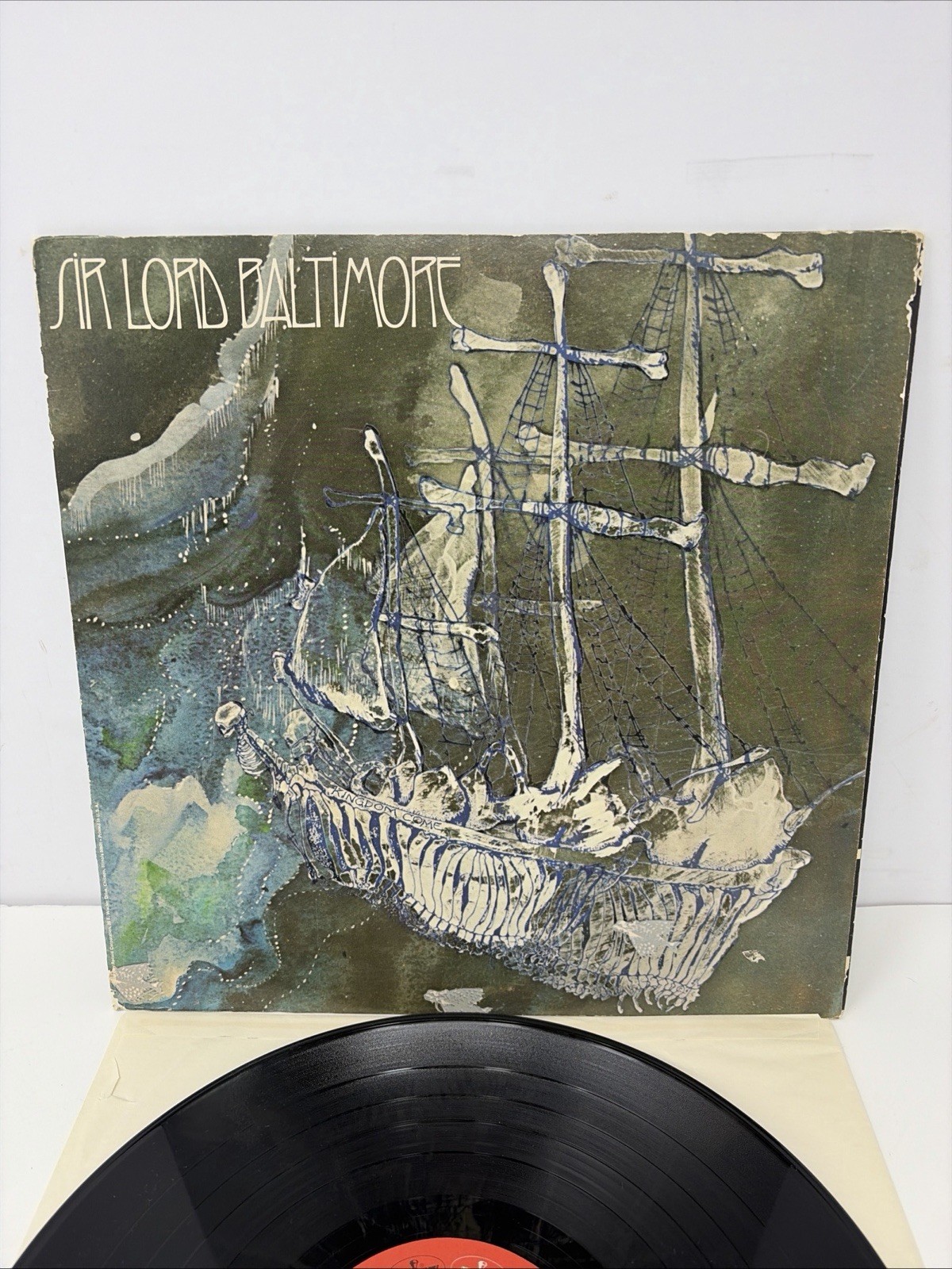 Sir Lord Baltimore - Kingdom Come LP Mercury Records 1971 Hard Rock - SR 61328