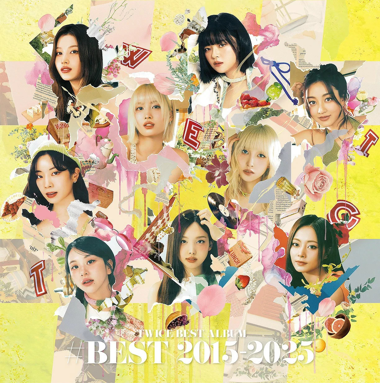 TWICE BEST ALBUM #BEST 2015-2025 First Press Limited Edition 4CDs + 1 Blu-ray