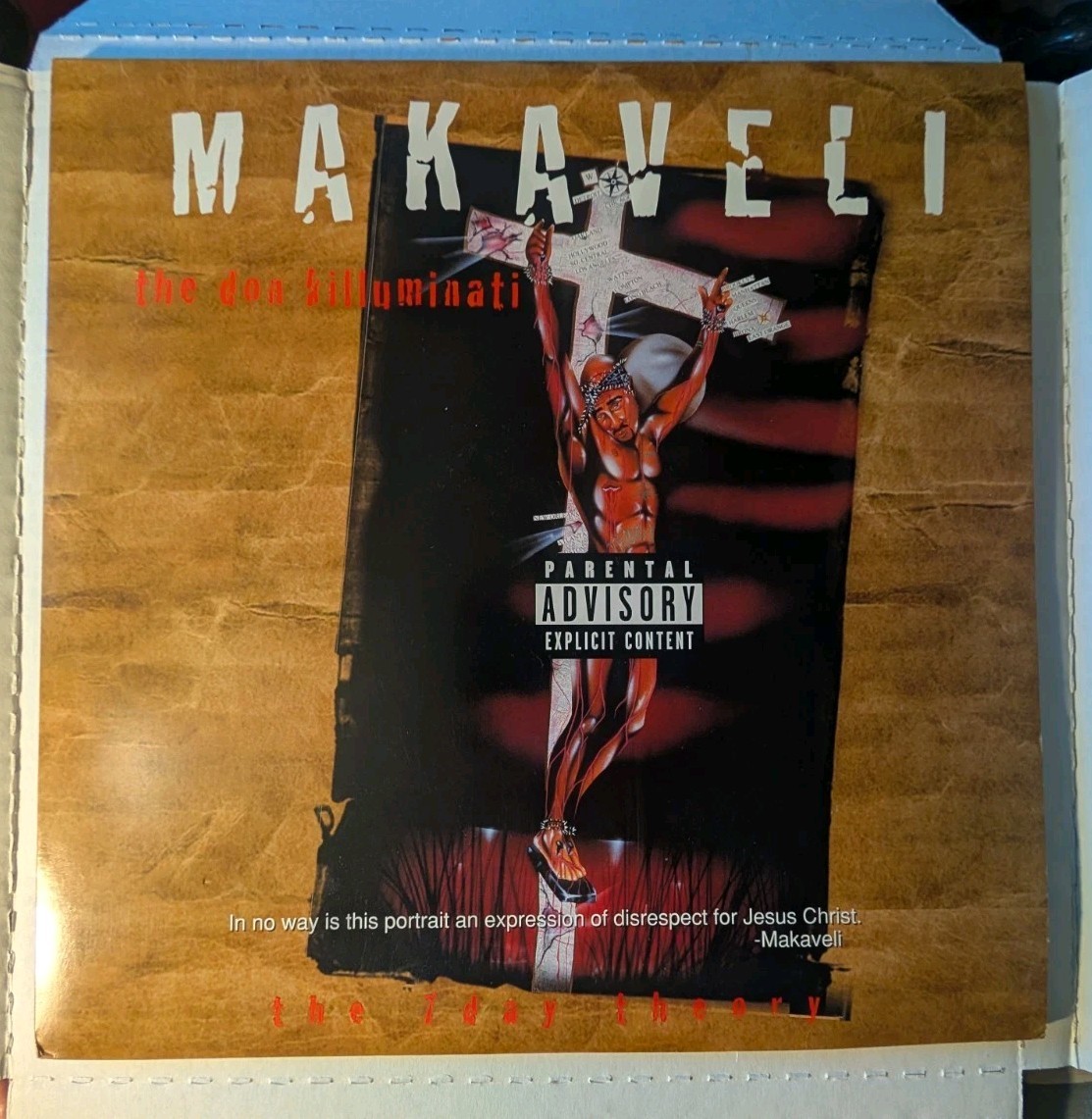 Don Killuminati 7 Day Theory Makaveli (2Pac) OG 1996 1st L.P. Int2-90039 VG++