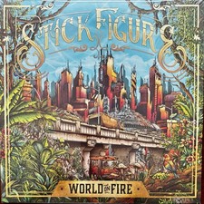 Stick Figure - World On Fire - LP Vinyl New Sealed 2xLP 2019 picture