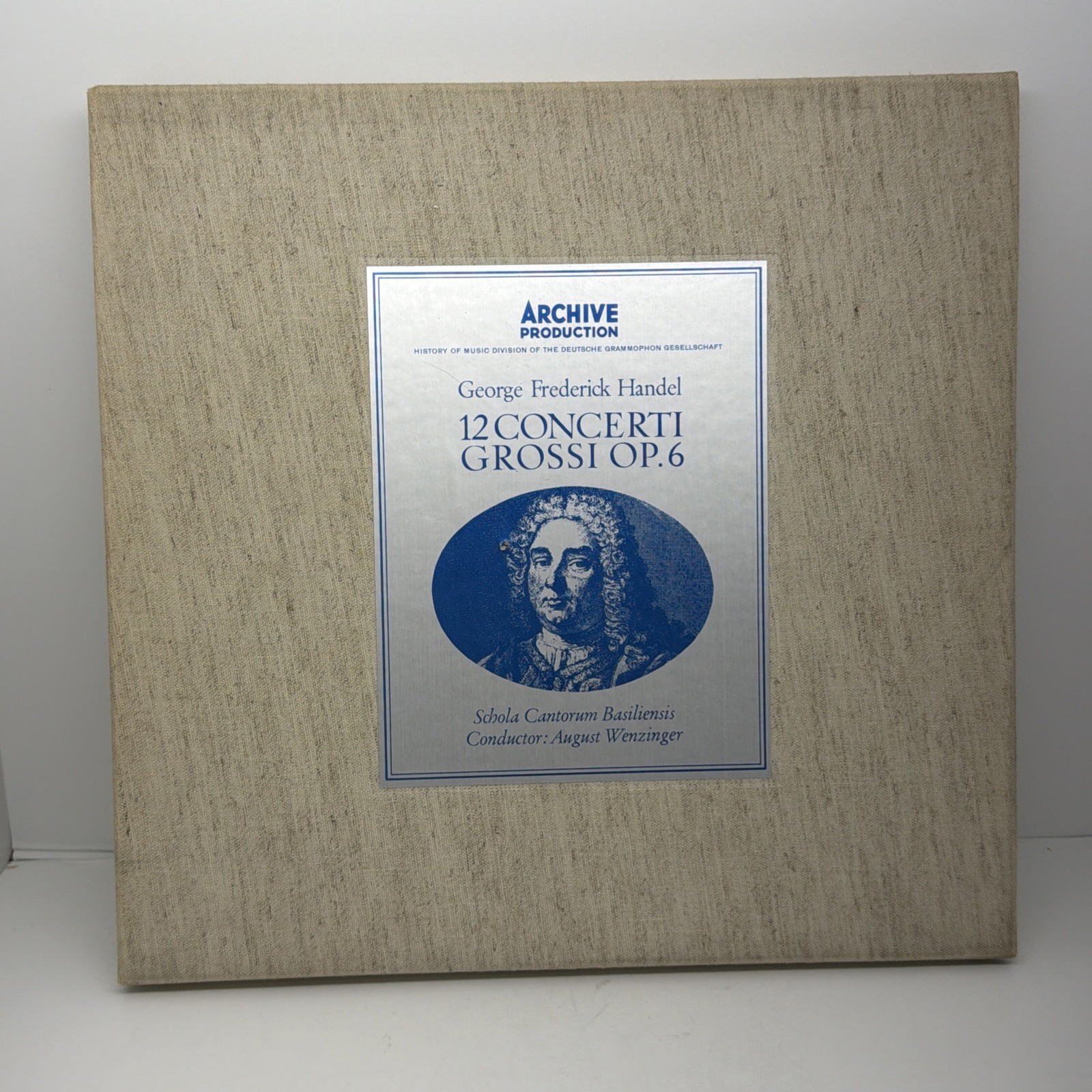 Handel- 12 Concerti- Grossi Op. 6 Vinly ARS3246