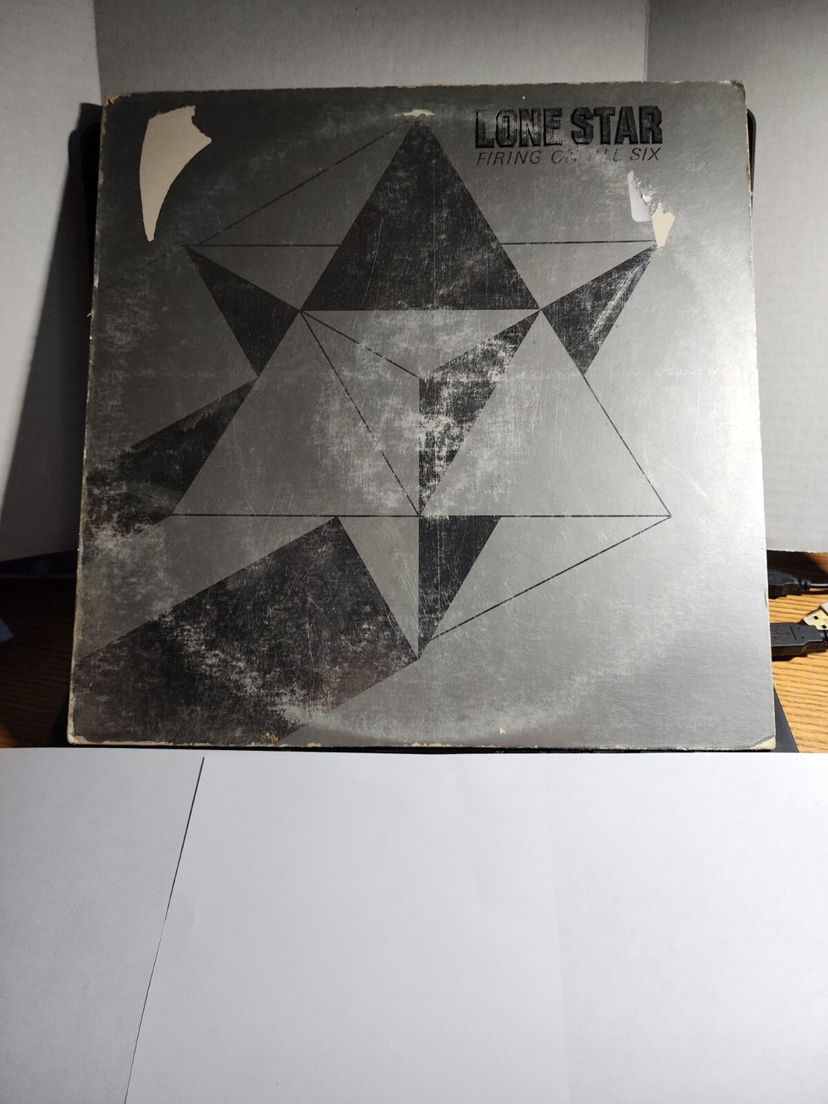 Lone Star- Firing On All Six Vinyl LP Columbia Records 1977 VG R88