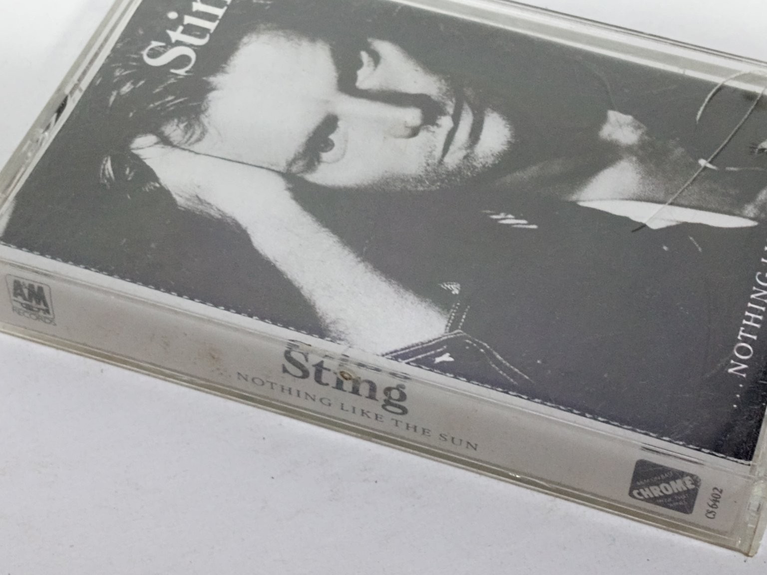 Sting ...Nothing Like the Sun Cassette 1987 A&M Records Chrome Tape