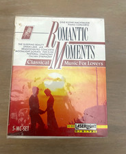 LaserLight Romantic Moments Music For Lovers 5 Cassette Box Set 1992 Vintage NEW picture