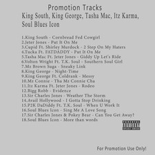 R&B/Soul.. White CD. King George, Tasha Mac, Itz Karma, Soul Blues Icon picture