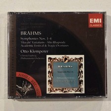 Brahms - Symphonies Nos. 1-4 - Otto Klemperer CD 2004 EMI CLASSICS BRAND NEW picture