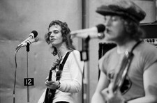 Jim Lea Noddy Holder Of British Rock Band Slade Recording A Song A- Old Photo picture