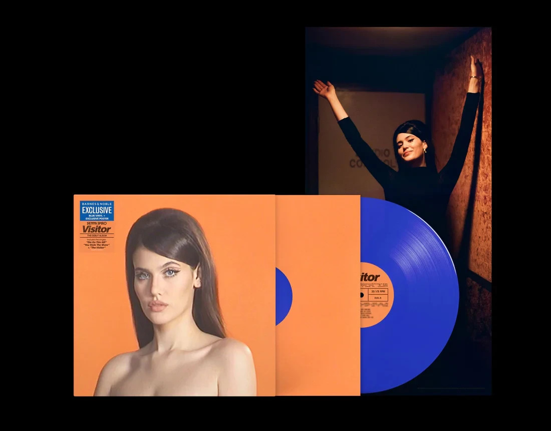 Visitor [Blue Vinyl + Poster]  NEW SEALED IN BOX 