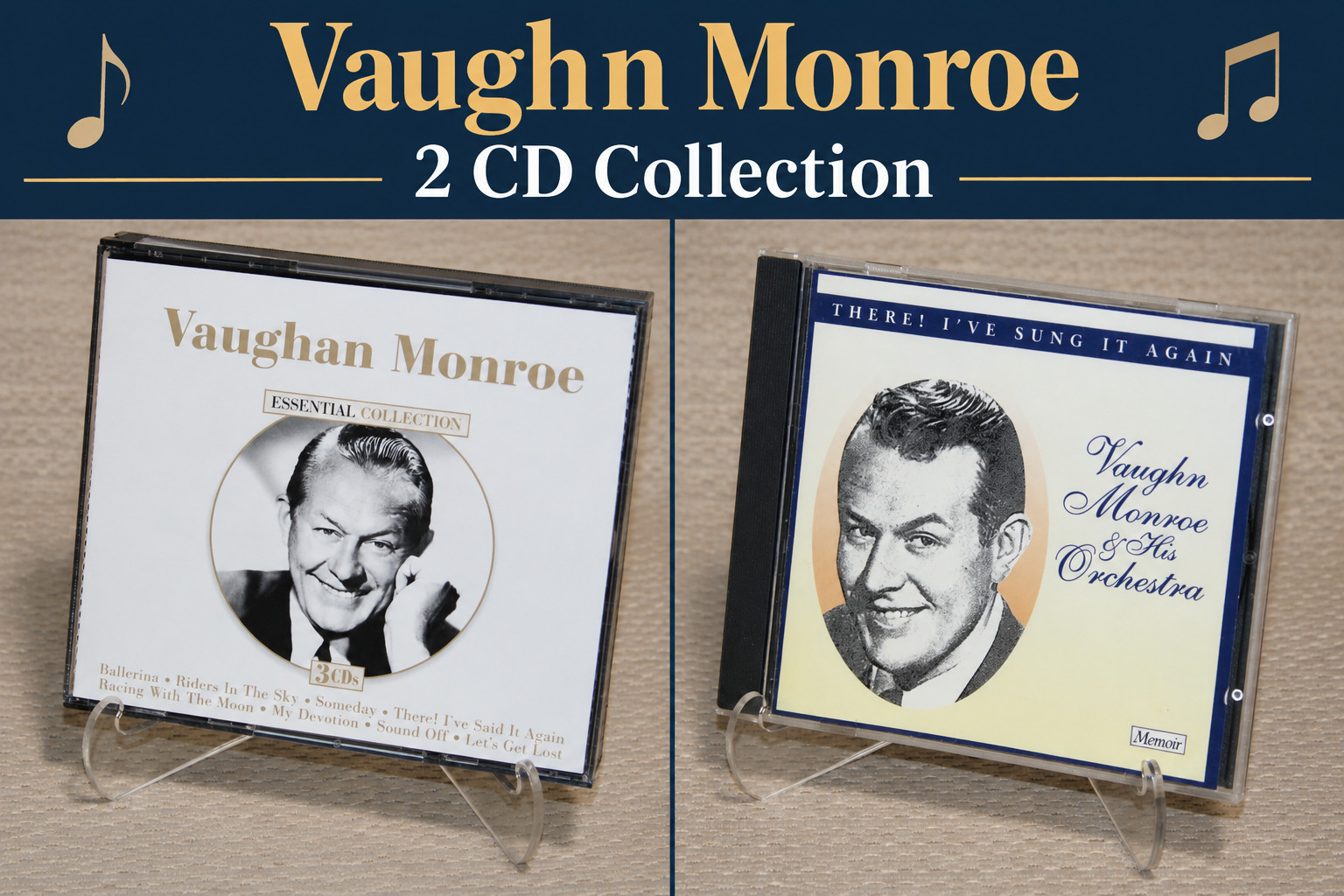 Vaughn Monroe 4 CD Collection Essential Collection 3-CD Set + There I've Sung It