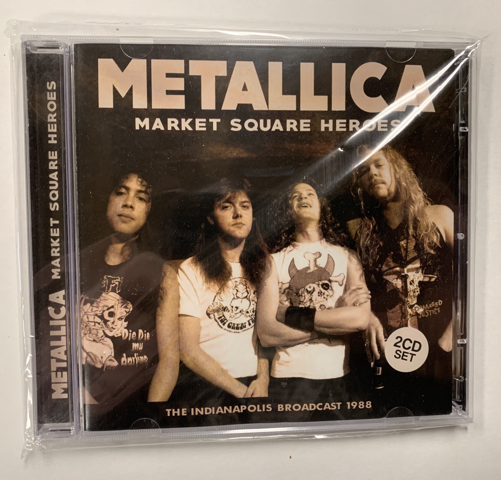 Metallica - Market Square Heroes 2 X CD 2016 Smokin’ Records European Import 