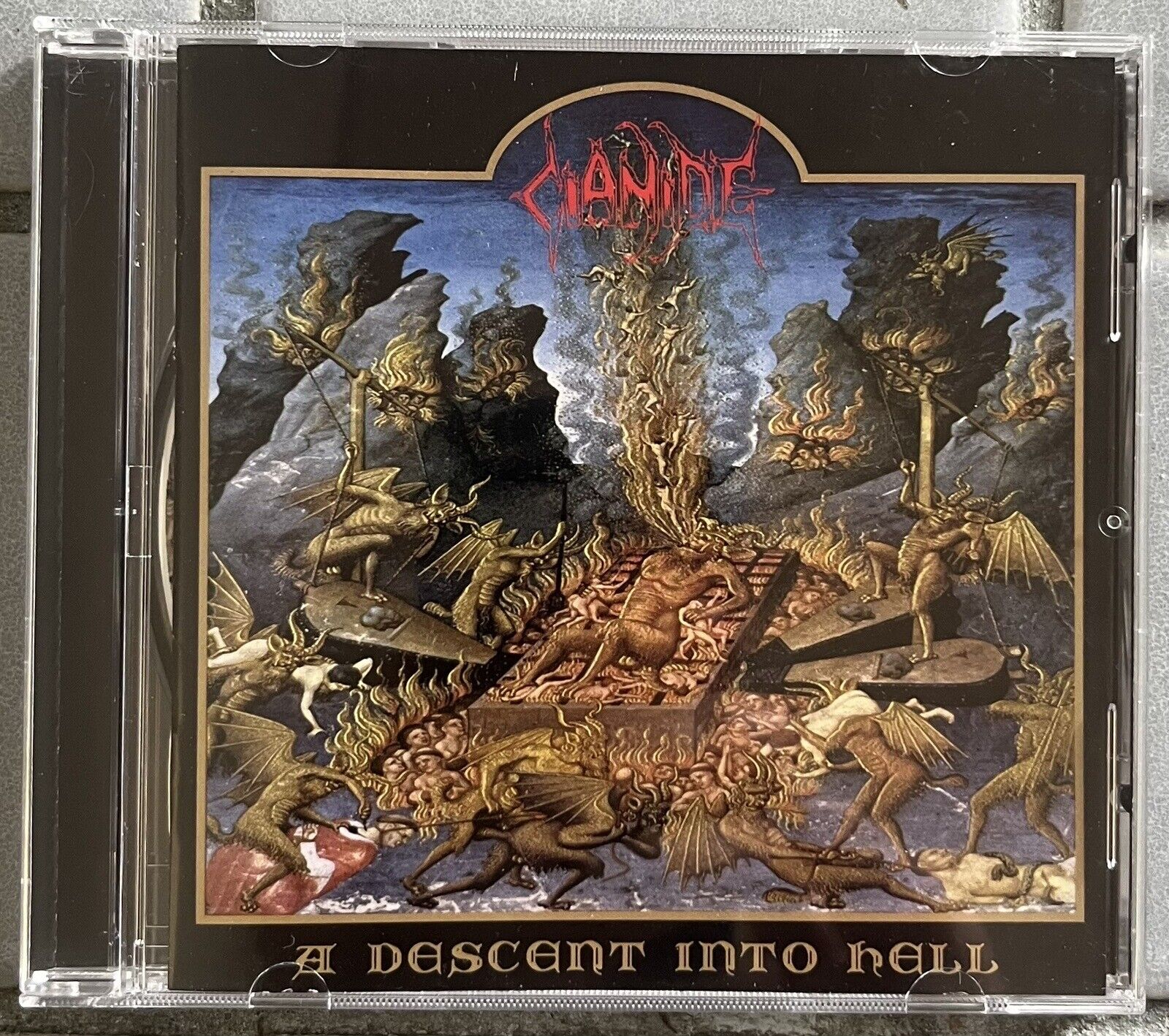 Cianide A Descent Into Hell + Kills Demo CD Bonus Tracks Winter Autopsy