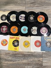 15 Curated Rock & Roll 45 RPM Record Lot Classic Rock Desirable Labels picture