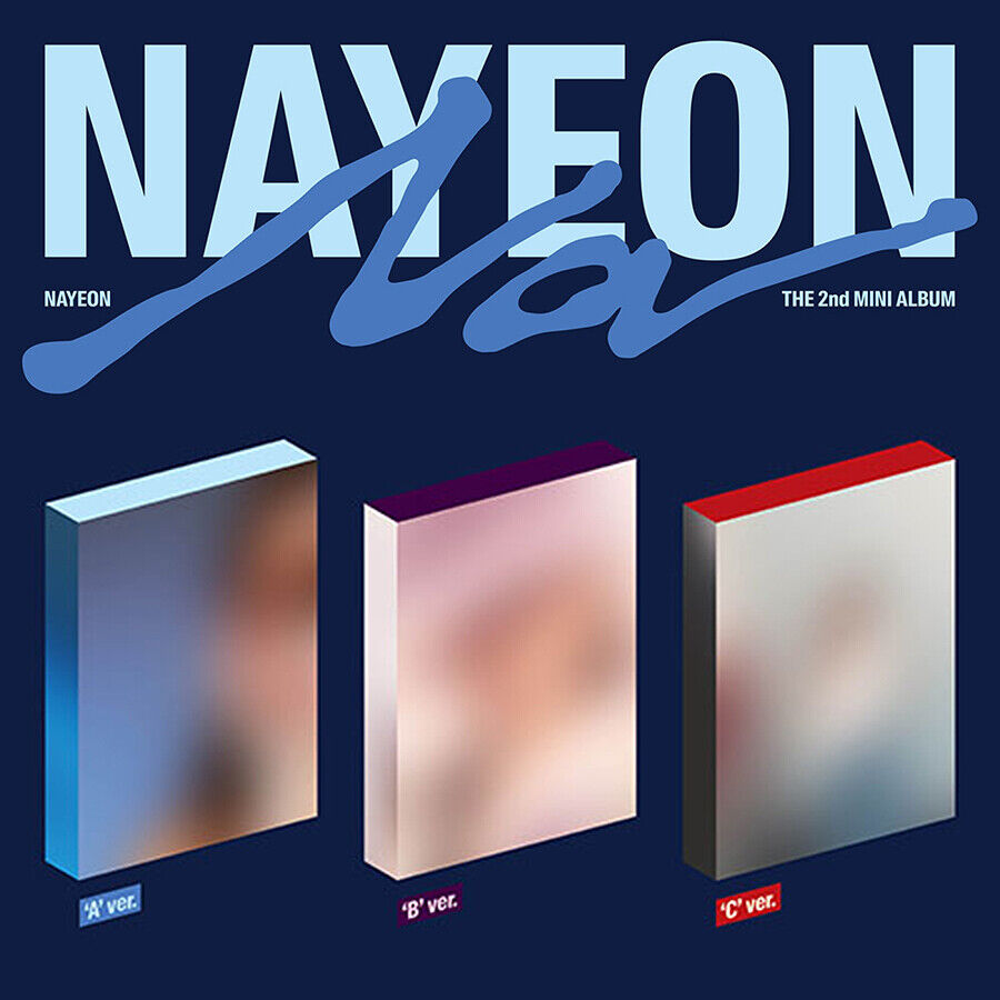 TWICE NAYEON [NA] 2nd Mini Album CD+POSTER+2 Book+5 Photo Card+Hang Tag+POB+GIFT