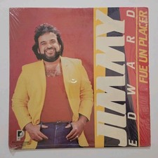Jimmy Edward - Fue Un Placer LP 1988 Record Producer RPLP-8802 Tejano RARE picture