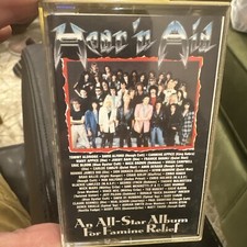 Hear 'N Aid 1986 Cassette OOP An All Star Album For Famine Relief *Rare* (275) picture