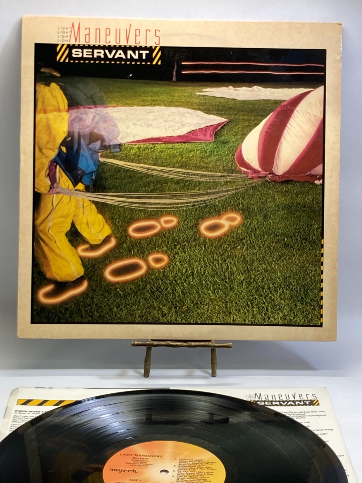 Servant Light Maneuvers Vintage Vinyl LP 1984 Myrrh Record 7-01-679806-2