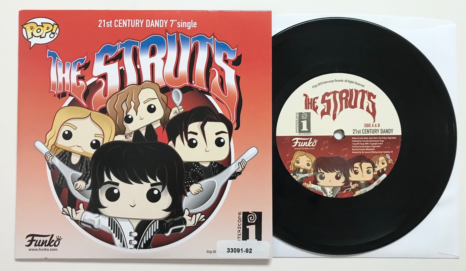 STRUTS: 21st Century Dandy (Vinyl 7\