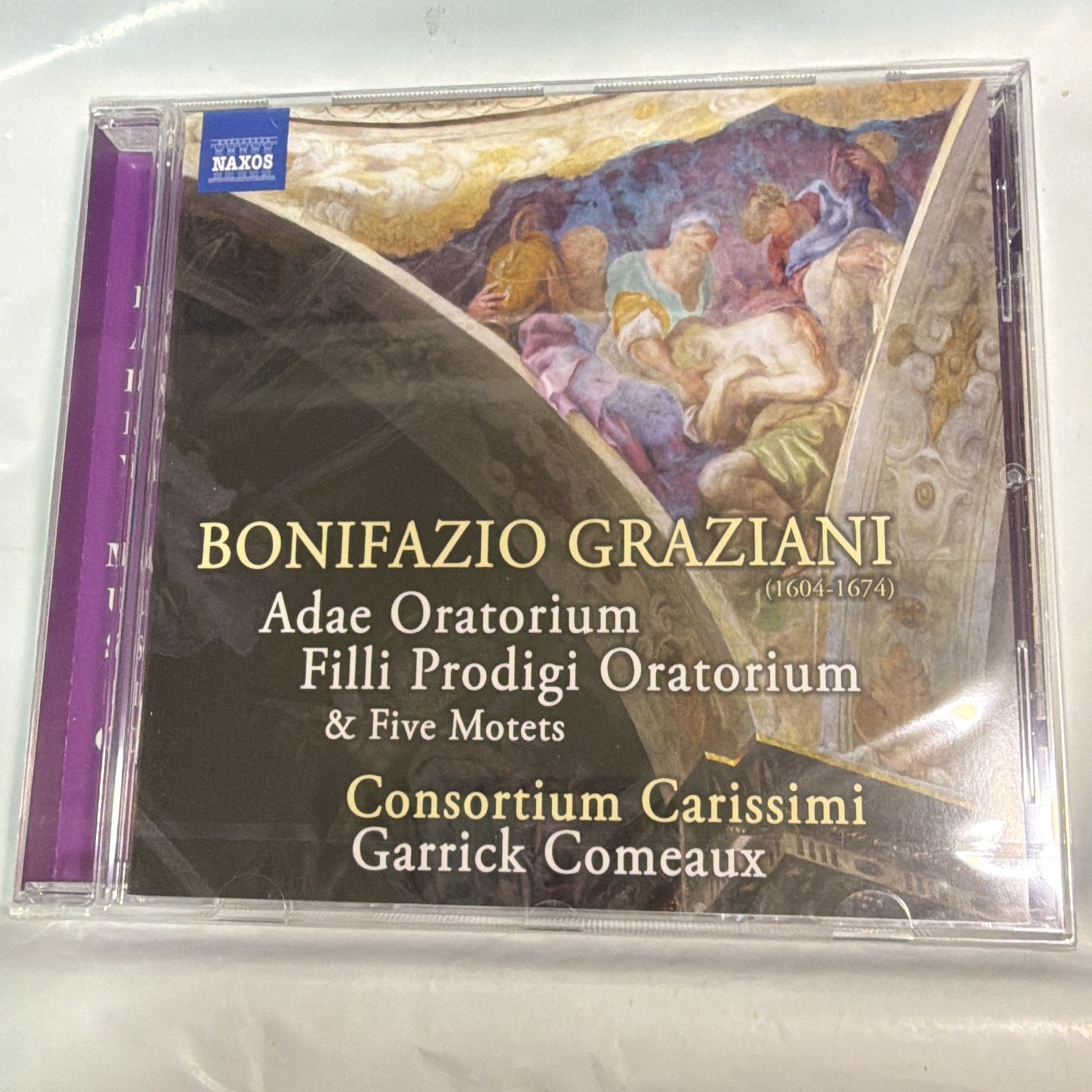 Graziani - Adae Oratorium / Filli Prodigi & Five Motets CD Naxos 2015