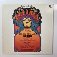 Follies (Original Cast Recording) LP Vinyl Record Follies Original Broadway Cast picture