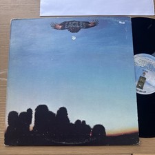 EAGLES - Eagles 1972 DEBUT + Complete W Sleeve LP) US Press VG+ picture