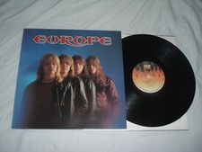 EUROPE s/t '83 ORIGINAL RARE Swedish ORANGE label 1st press NMint picture